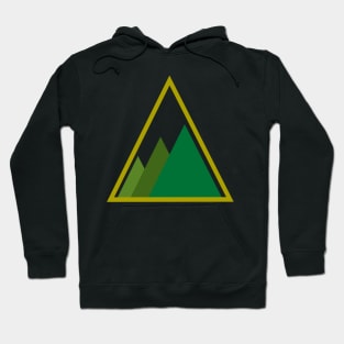 nested triangles Hoodie